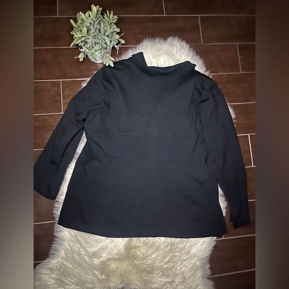 Eloquii Corset black peplum blazer sz 28 - Picture 9 of 12